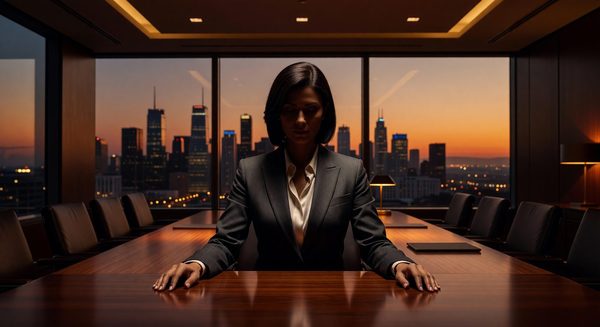 Portrait illustration of Oprah Winfrey representing her media and business empire