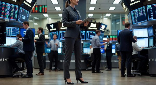 Portrait illustration of Stacey Cunningham, former president of the NYSE